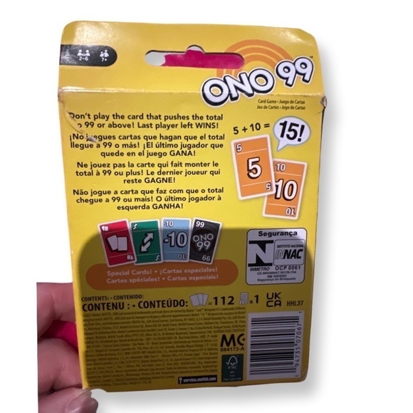 Mattel Games UNO DOS and UNO 99 Lot - Picture 3 of 6